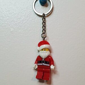 Lego Santa Minifigure Key Chain